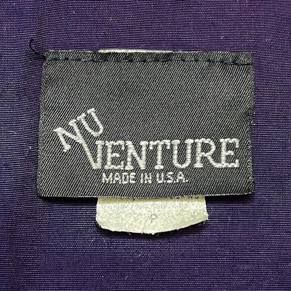 Nu Venture Vintage Layered Striped Shirt Vest Navy Formal Nautical 90s - Picture 3 of 11